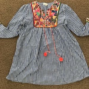 Embroidered Sun Dress
